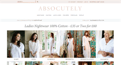 Desktop Screenshot of absocutely.com